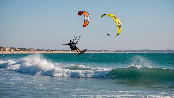 Découvrez le kitesurf entre montpellier & sète avec tiki center
