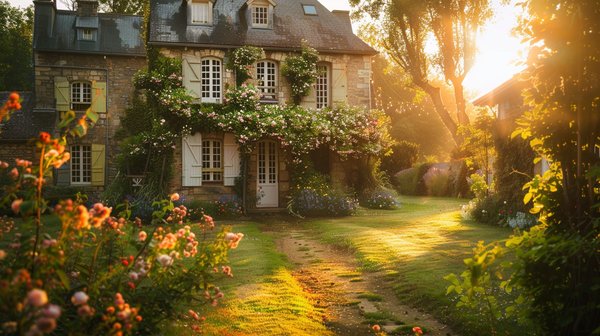 Séjour idyllique à la chambre d'hôtes à damgan (bretagne)